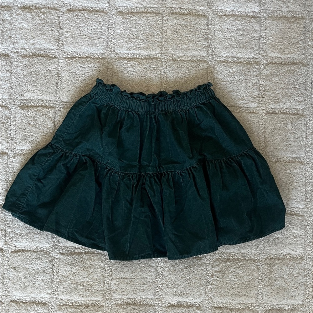 Elegant Black Tiered Skirt